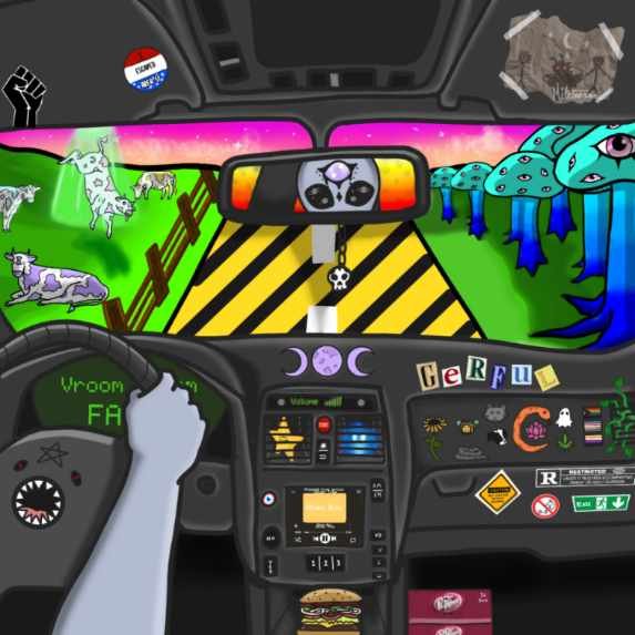 alien adventures digital art by Tristin